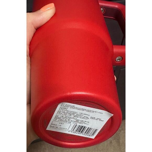 Stanley Quencher H2.0 FlowState 30oz Tumbler- LAVA/ CELEBRATION RED - Picture 5 of 5